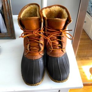 L.L.Bean boots, Sherpa lined